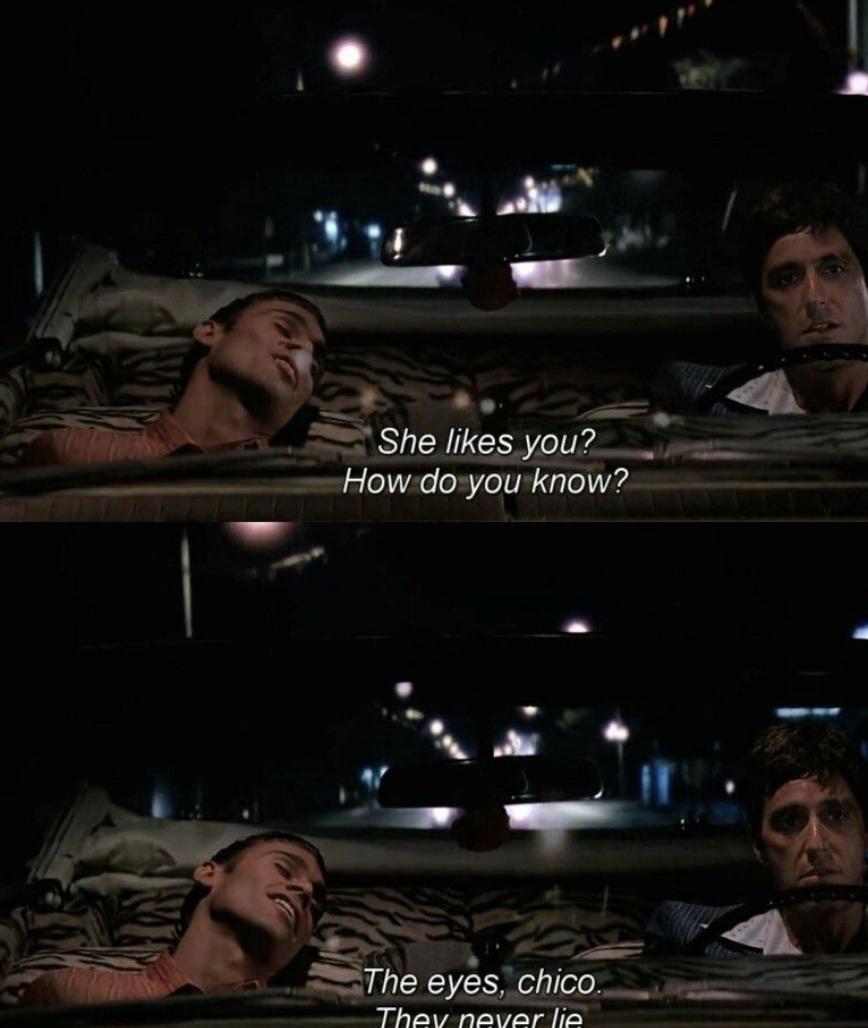 The eyes, chico