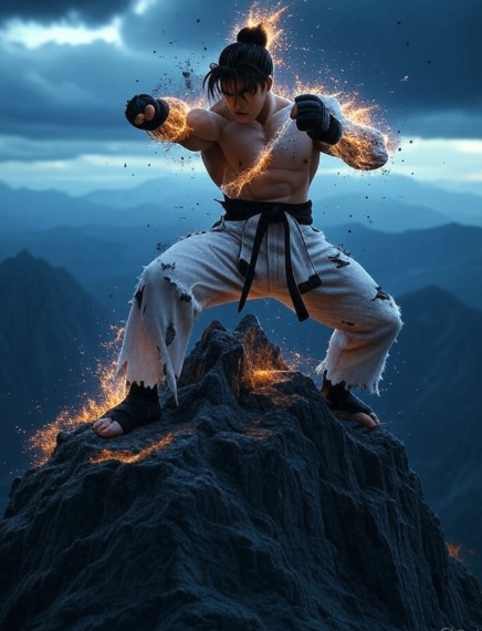 I face fears and beat them.