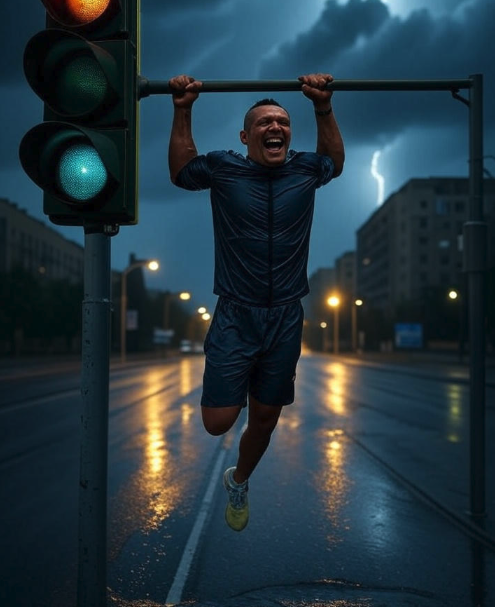 I train when it’s stupid.