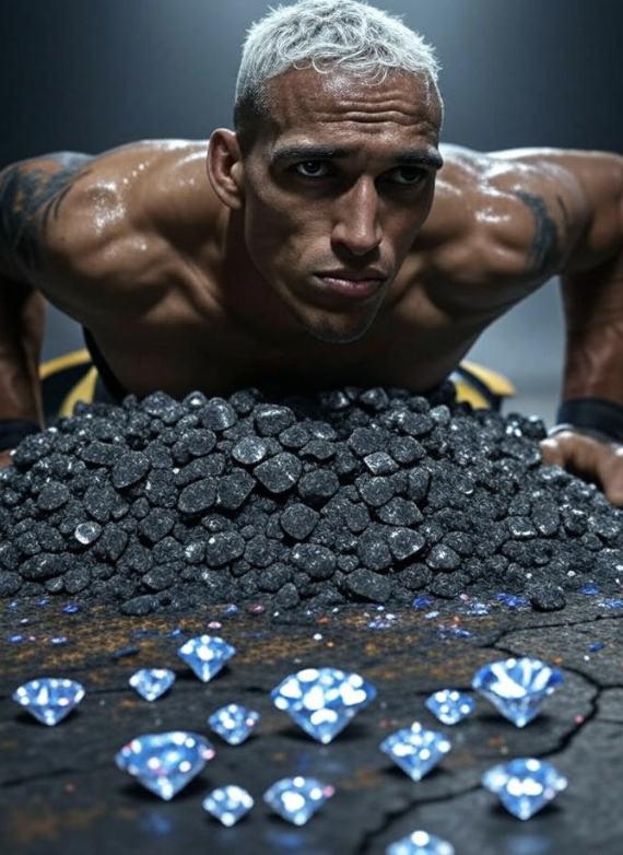 You Transform Pressure Into Diamonds