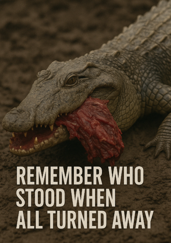 Remember who stood when all turned away