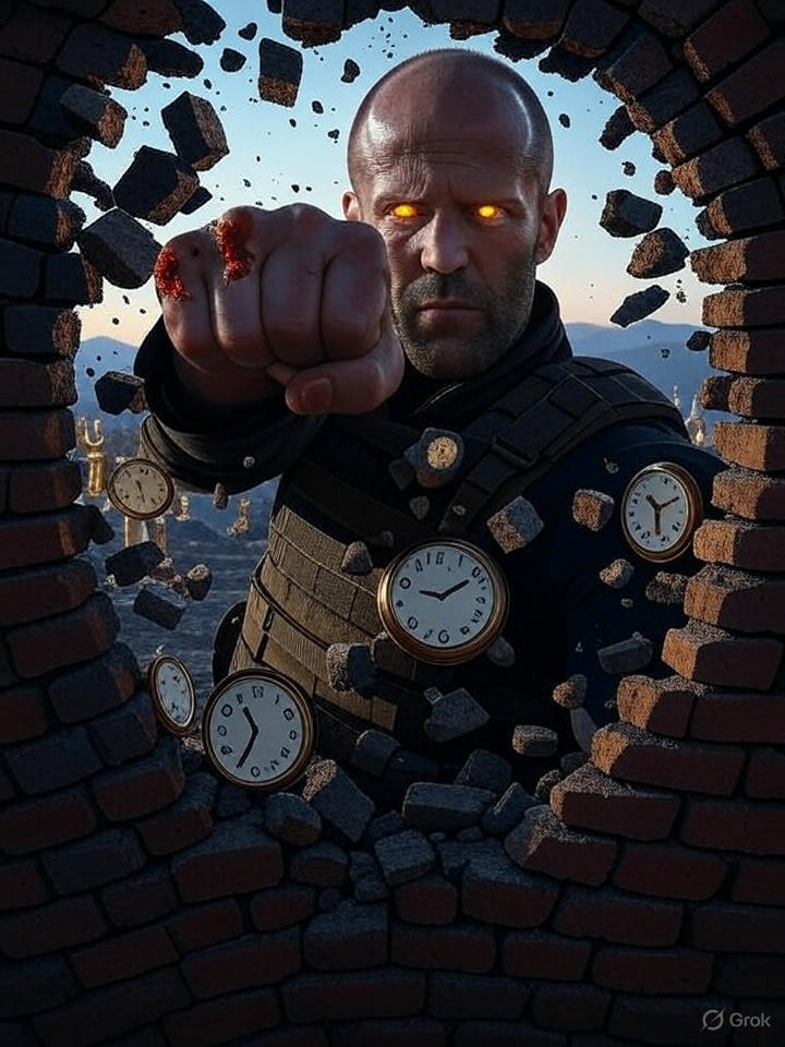 You demolish limits with relentless action